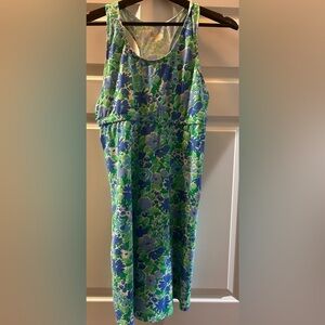 Spunk Wear racer back floral printed dress